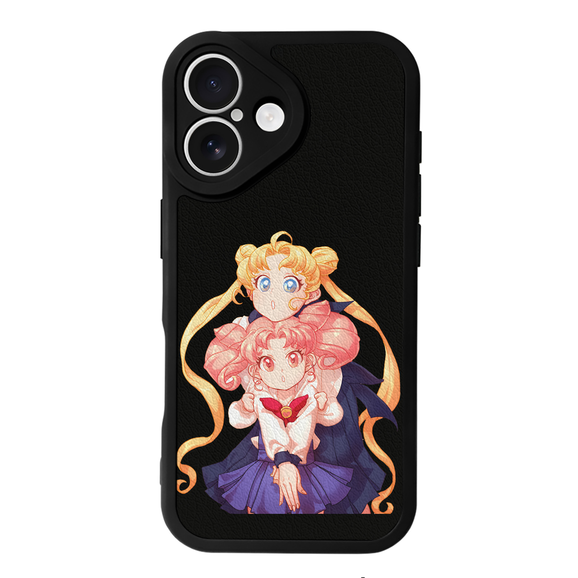（画像用） 美少女戦士セーラームーン 愛野 美奈子 あいの みなこ Sailor Moon Aino Minako 【iPhone 16シリーズ対応】シリコンスマホケース（レザー調） 材質：シリコン